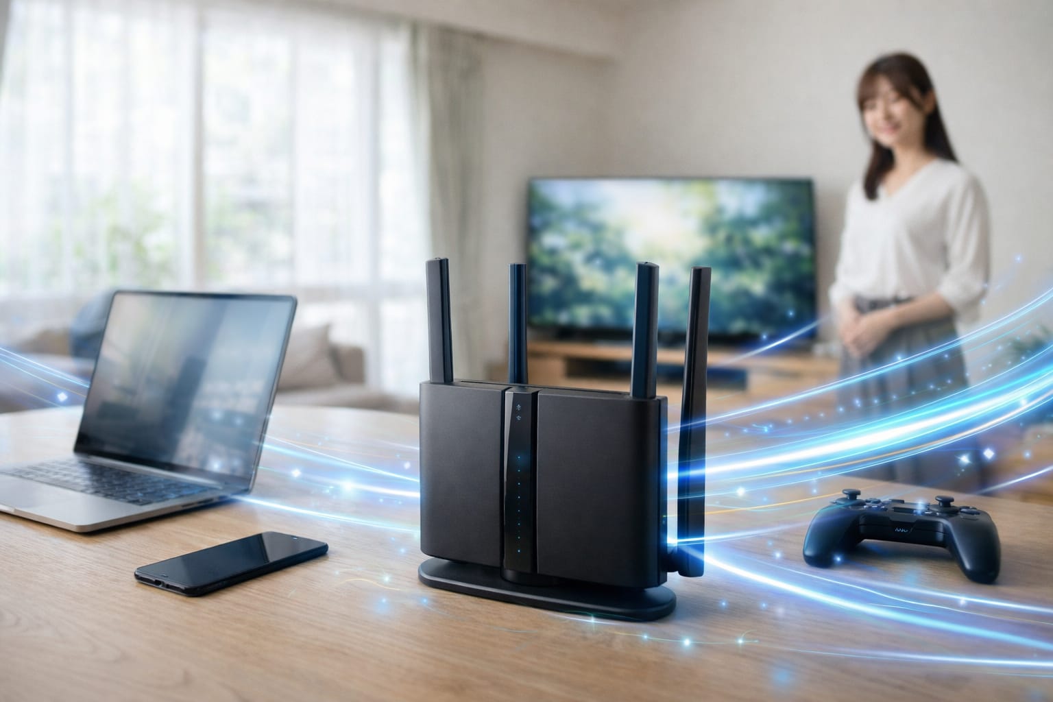 ドコモ光10ギガ向けルーターのイメージ