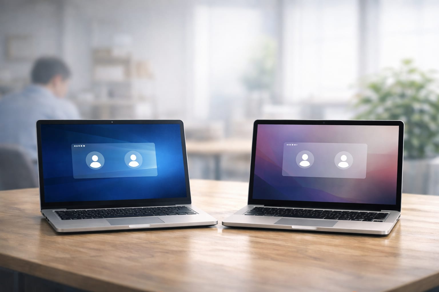 WindowsとMacの切りかえ方の画像